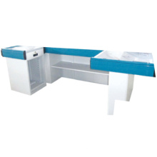 Hot sale fashion design grocery store check in counter/Fashion design cashier desk/Express checkout counter